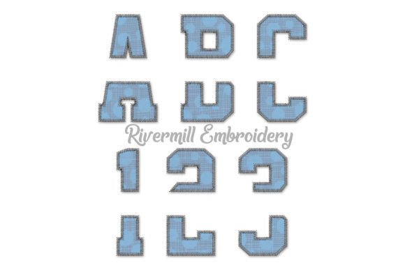 7 Split Varsity Zig Zag Font Review