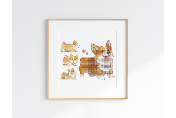 Corgi Cross Stitch Pattern: An Etsy Seller Review