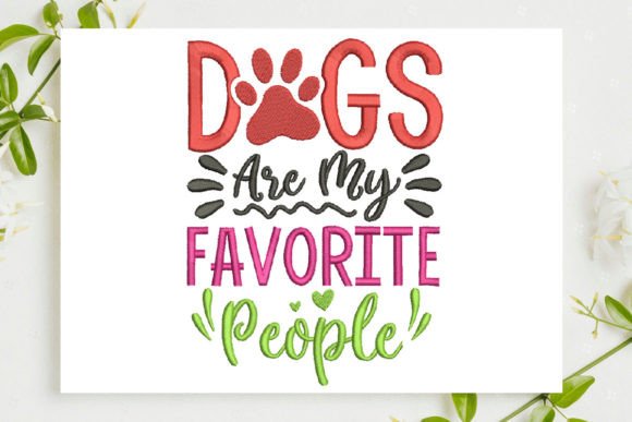 Dogs Are My Favorite People: Embroidery Review