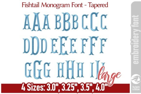 Fishtail Monogram Font: A Holiday Design Review