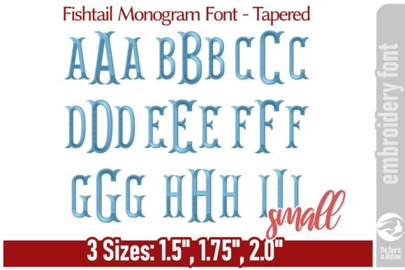 Fishtail Monogram Font - Tapered S Review