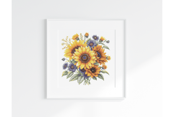 Floral Cross Stitch Pattern PDF: Boutique Sweatshirt Review