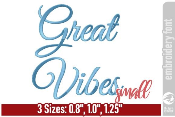 Great Vibes Script Embroidery Font Review