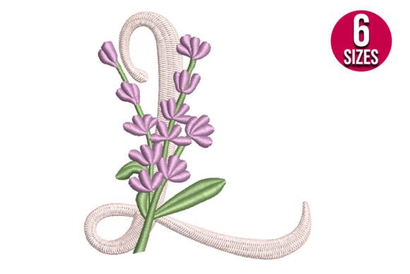 Lavender Font Letter L: A Designer’s Stitch Test