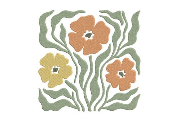 Poppy Flowers Embroidery Design Review