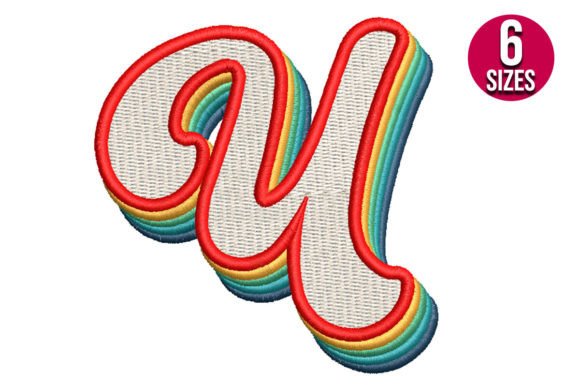 Retro Alphabet Letter U: Sweatshirt Design Review