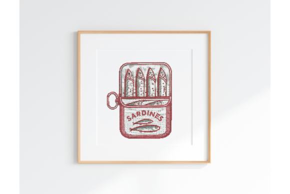 Sardine Can Cross Stitch Pattern Review