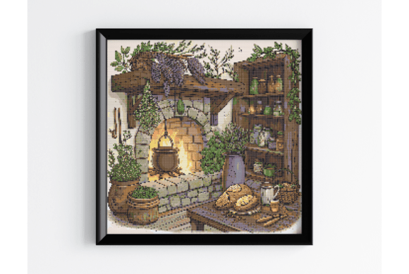 Vintage Kitchen Cross Stitch Pattern Review