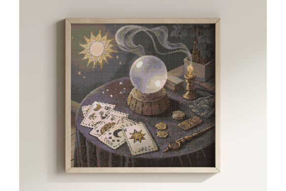 Witchy Crystal Ball Cross Stitch Pattern Review